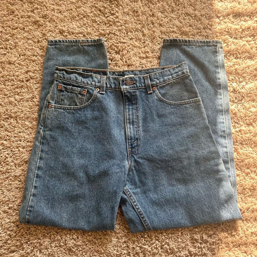 Vintage (1996) Men’s Levi’s 550 in Stonewash Blue